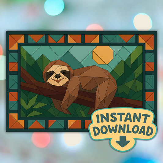 Sloth Quilt Pattern